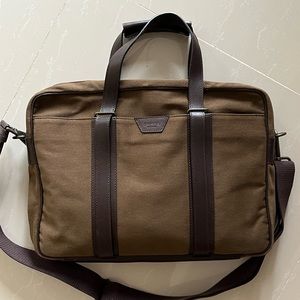 Shinola Canvas Briefcase